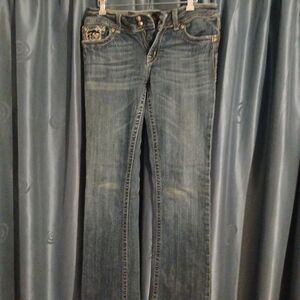 Vintage 'Miss Me' Blue and Navy Jeans